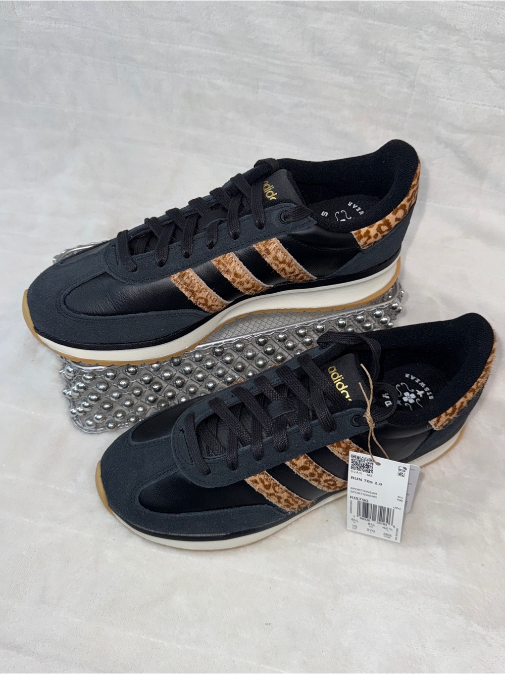 New Adidas Run 70s 2.0 Leopard Sneakers Wmns 10/Mens 8.5 KI5790